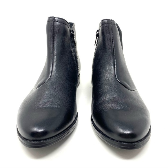 Ziera Stanford black leather ankle boots WIDE - Picture 4 of 8